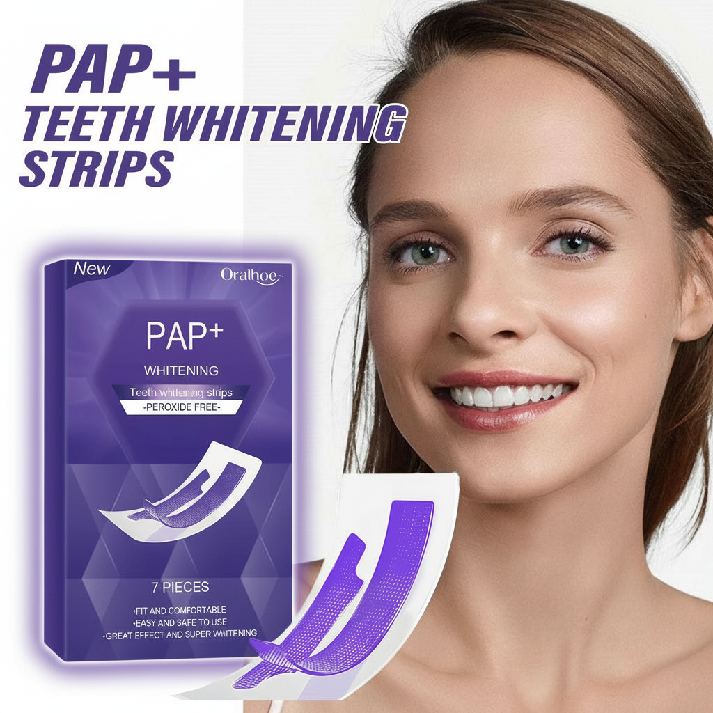 Purple Teeth Whitening Strips  - огляд і ціна Teeth Whitening Strips Crest
