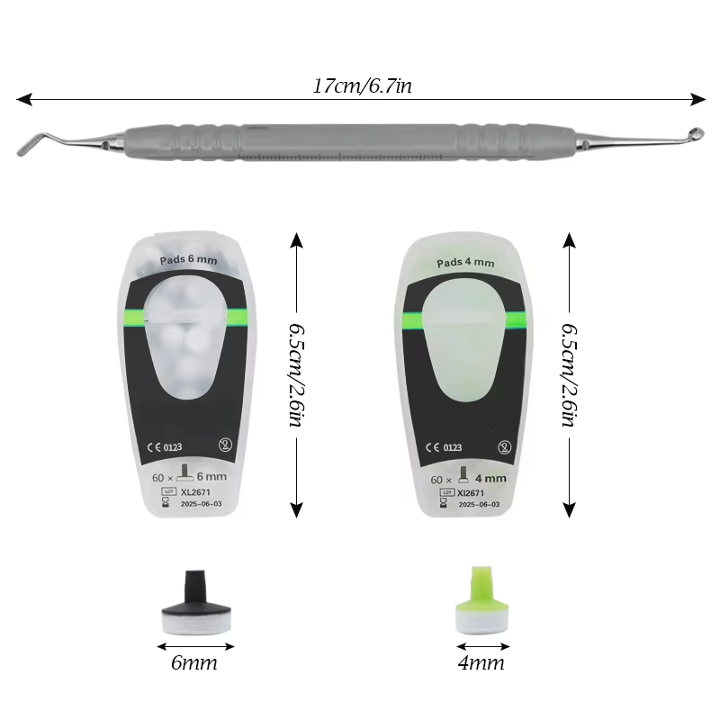 Dental Composite Kit with Foam - огляд і ціна Teeth Whitening Session