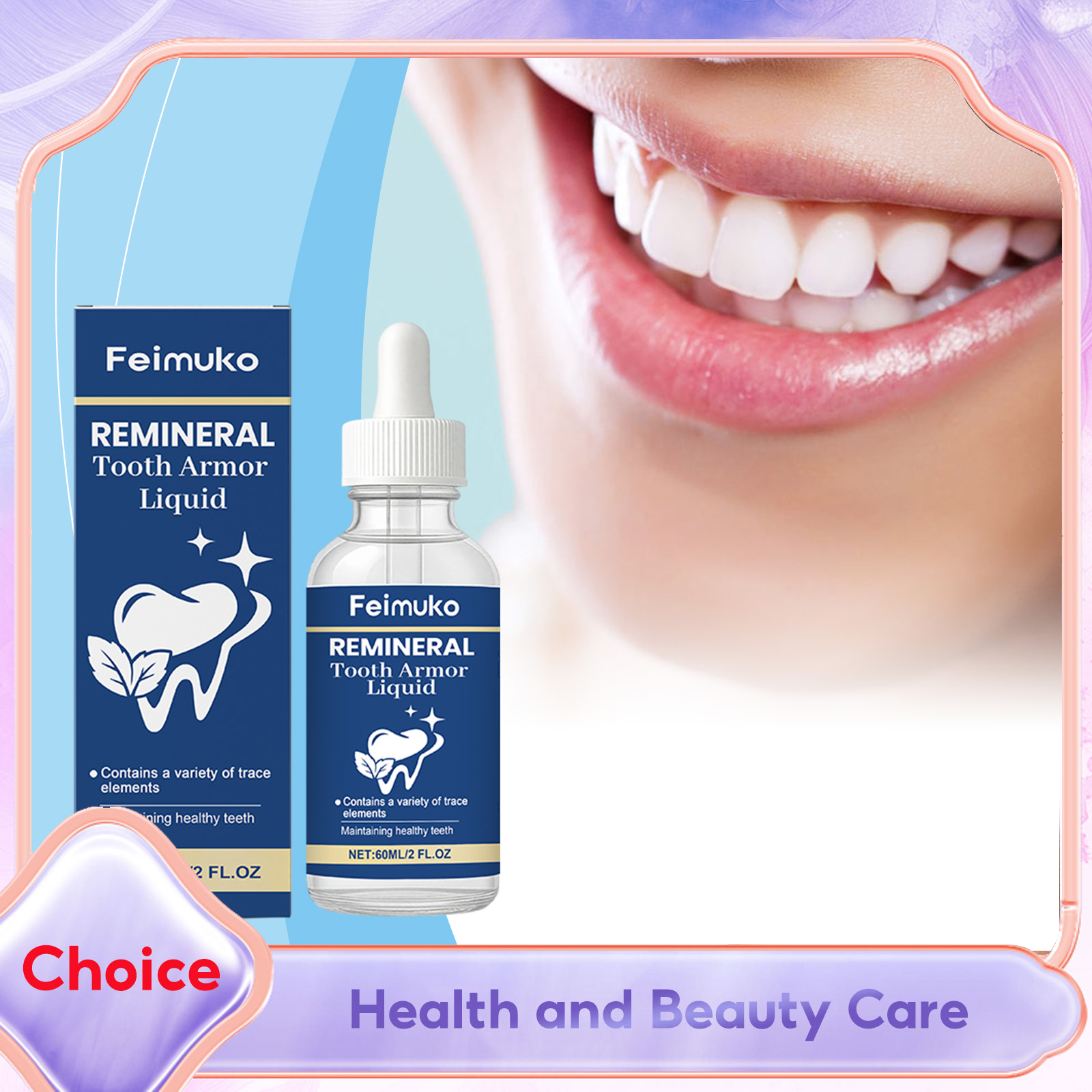 Tooth Care Liquid Hydroxyapati - огляд і ціна Teeth Whitening Serum