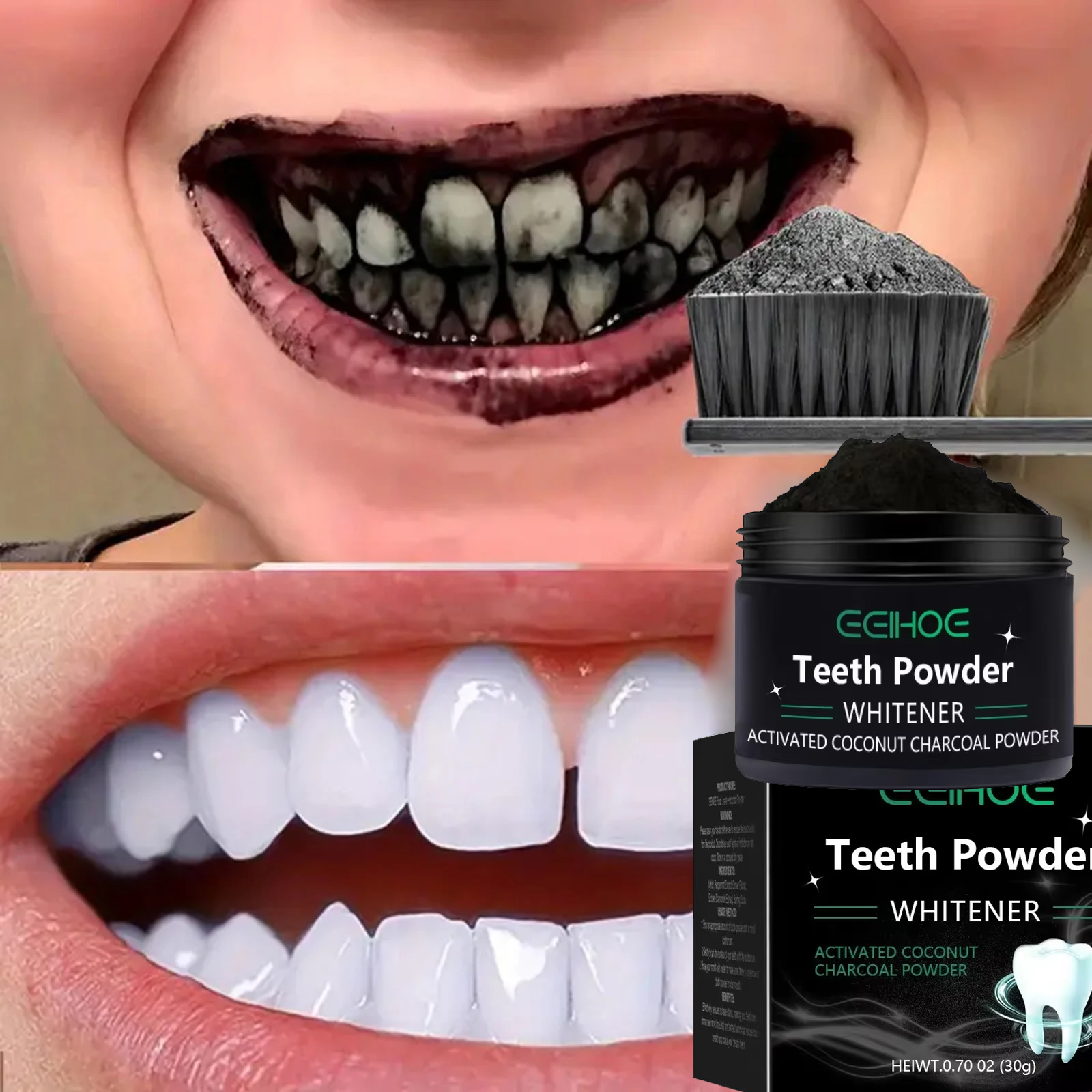 Teeth Brightening Whitening Po - огляд і ціна Teeth Whitening Instant