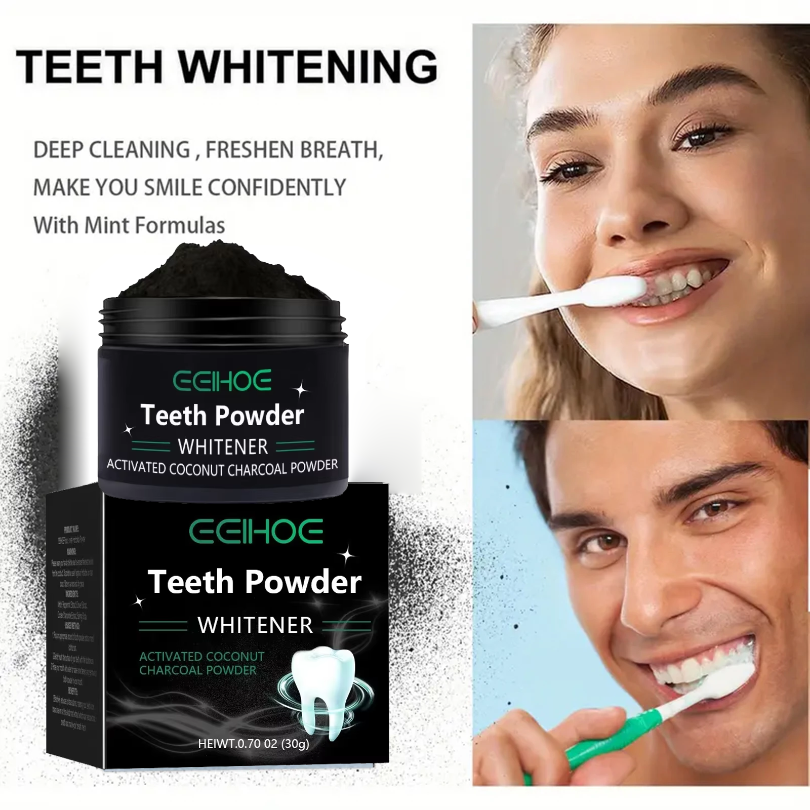 Teeth Brightening Whitening Po - огляд і ціна Teeth Whitening Instant