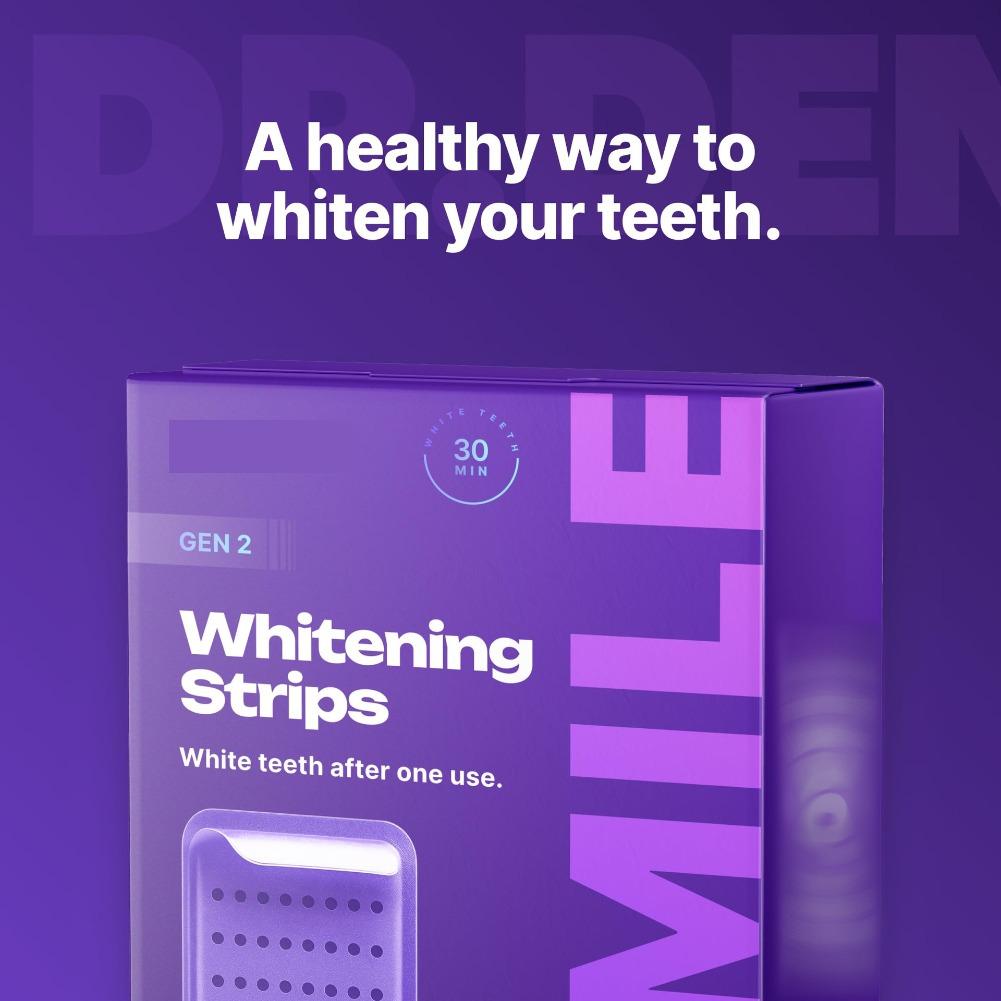 Purple Formula Teeth Whitening - огляд і ціна Teeth Whitening Strips Crest