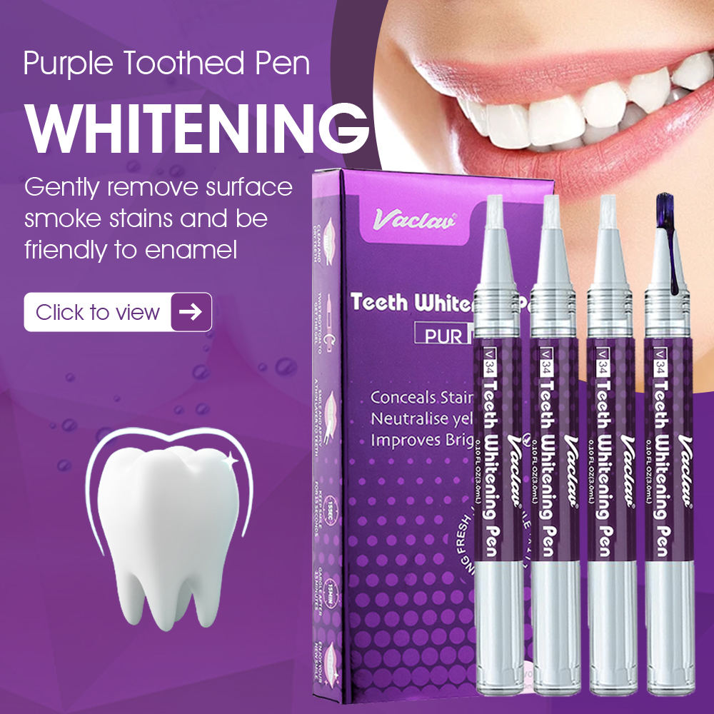 Vaclav V34 Purple teeth whiten - огляд і ціна Teeth Whitening Instant