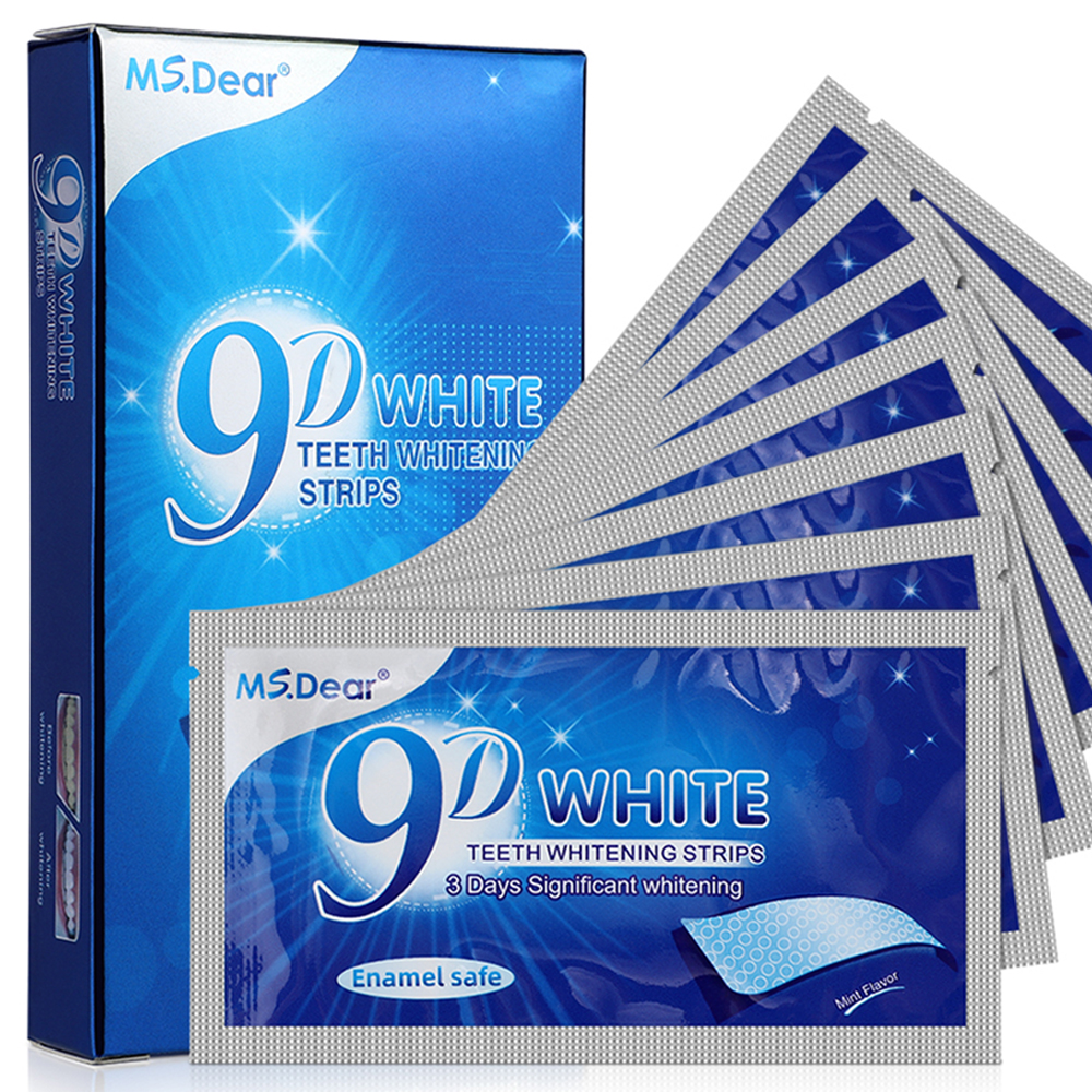 Teeth Whitening Strips Cleansi - огляд і ціна Teeth Whitening Strips Crest